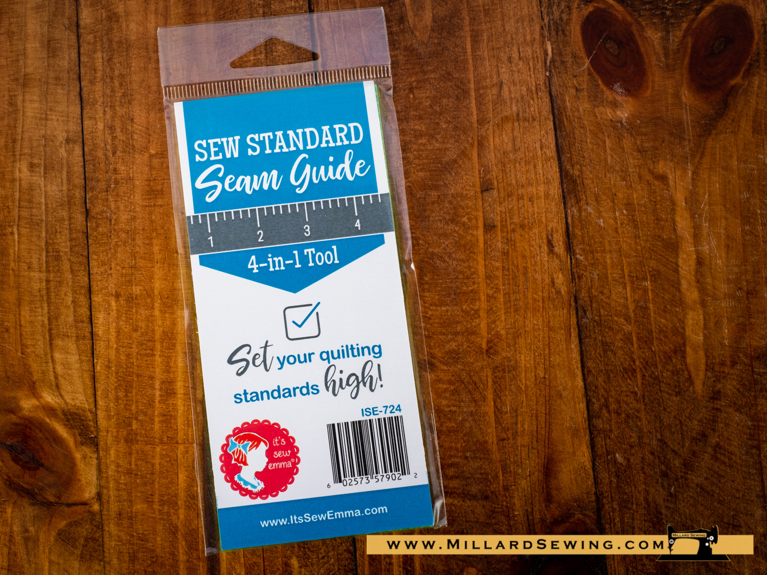 How to Use the Sew Standard Seam Guide by It's Sew Emma
