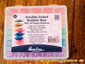 Bobbin Box; Double Sided by Hemline